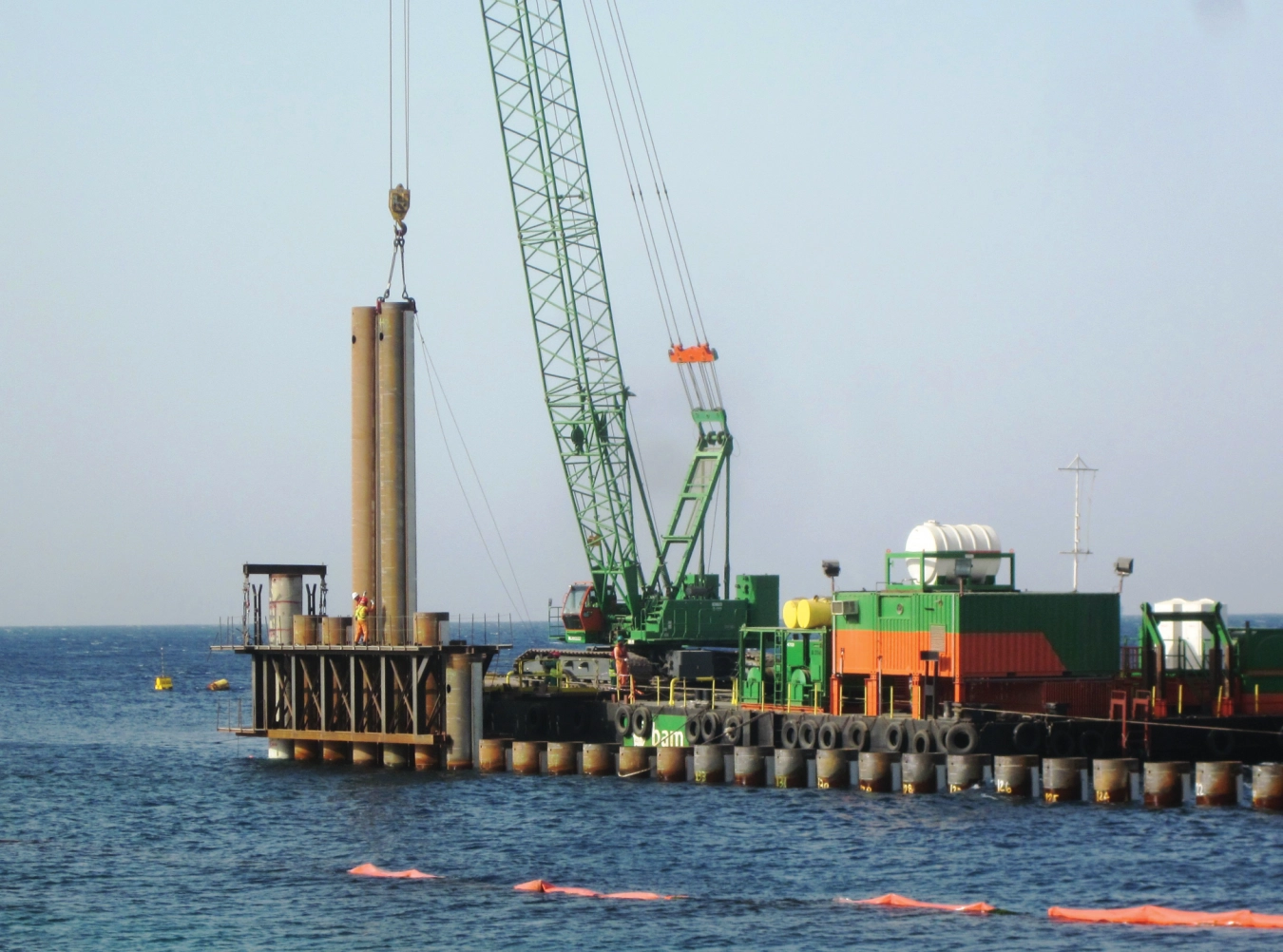 Piling Template – Aqaba Container Terminal